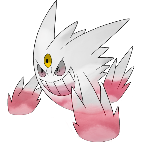 Gengar (Mega) w wariancie shiny