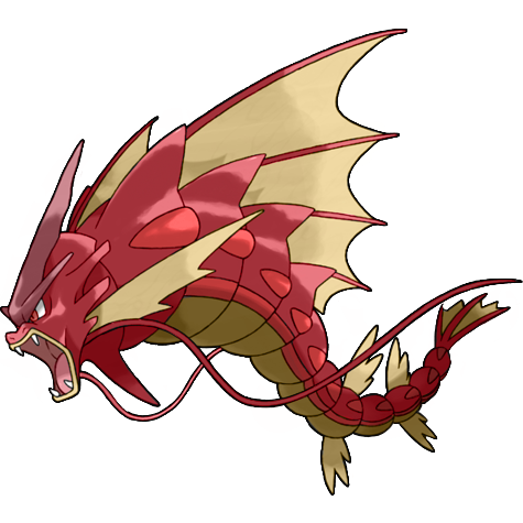 Gyarados (Mega) w wariancie shiny