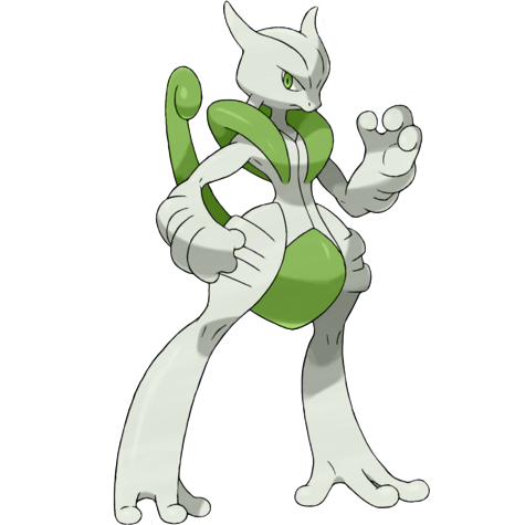 Mewtwo (Mega X) w wariancie shiny