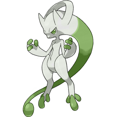 Mewtwo (Mega Y) w wariancie shiny