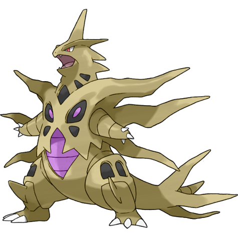 Tyranitar (Mega) w wariancie shiny