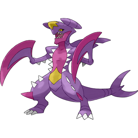 Garchomp (Mega) w wariancie shiny