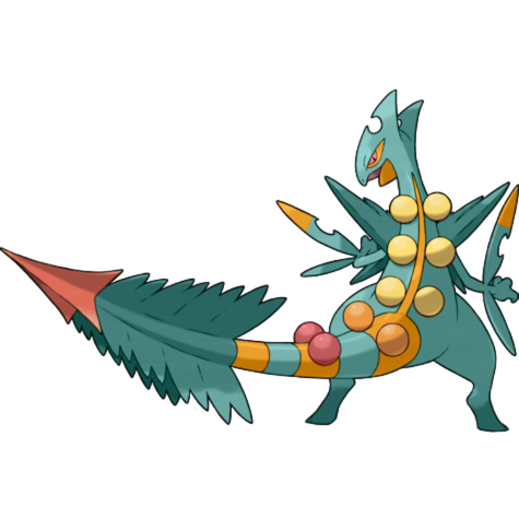 Sceptile (Mega) w wariancie shiny