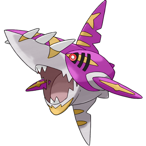 Sharpedo (Mega) w wariancie shiny