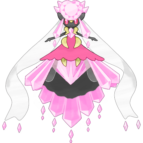 Diancie (Mega) w wariancie shiny