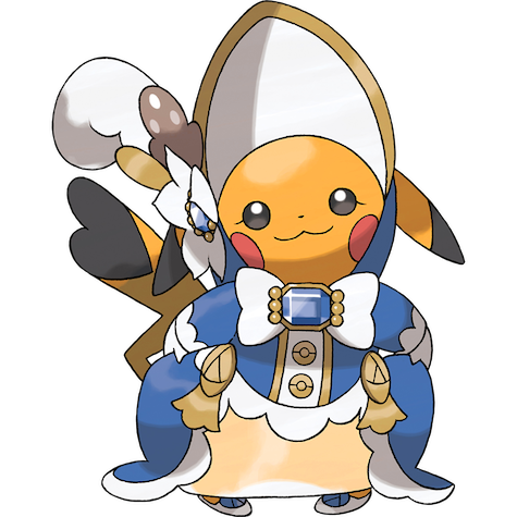 Pikachu (Belle) w wariancie shiny
