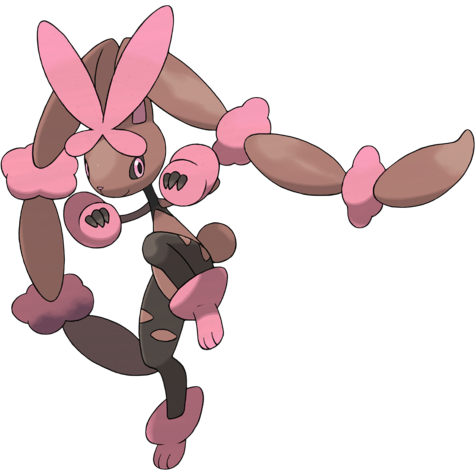 Lopunny (Mega) w wariancie shiny