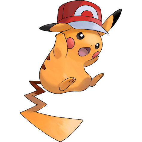 Pikachu (Kalos Cap) w wariancie shiny