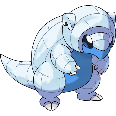 Sandshrew (z Aloli) w wariancie shiny