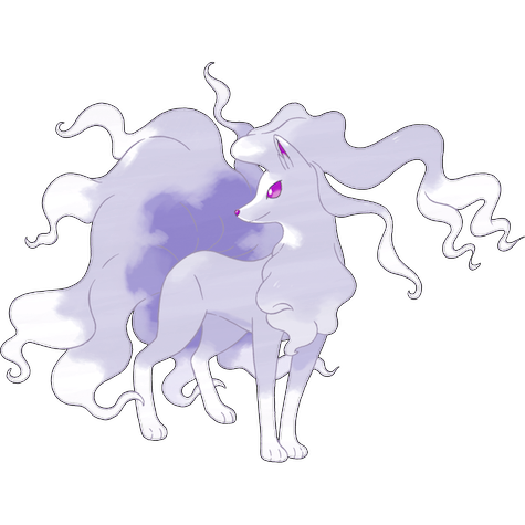 Ninetales (z Aloli) w wariancie shiny