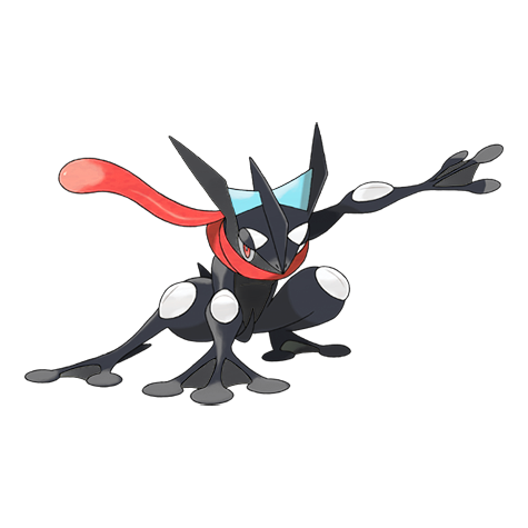 Greninja (Battle Bond) w wariancie shiny