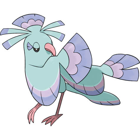 Oricorio (Sensu) w wariancie shiny