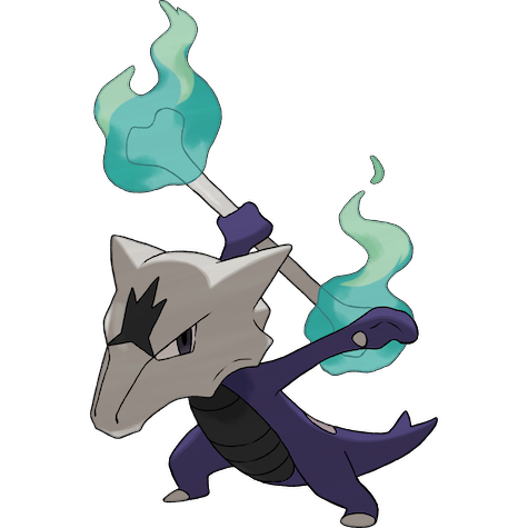 Marowak (Totem) w wariancie shiny
