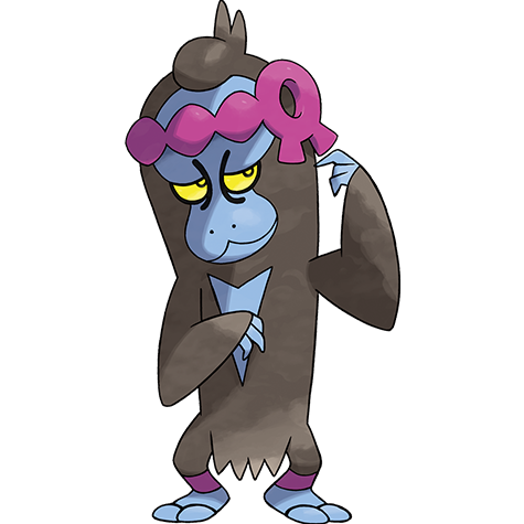 Munkidori w wariancie shiny