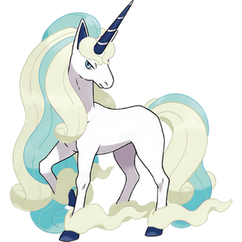 Rapidash (z Galaru) w wariancie shiny