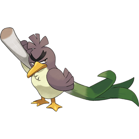 Farfetchd (z Galaru) w wariancie shiny