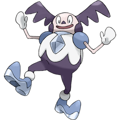 Mr. Mime (z Galaru) w wariancie shiny
