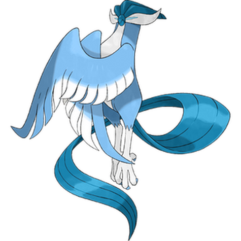 Articuno (z Galaru) w wariancie shiny