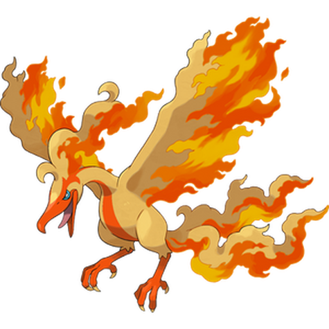 Moltres (z Galaru) w wariancie shiny