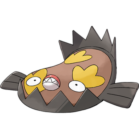 Stunfisk (z Galaru) w wariancie shiny