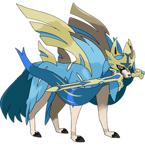 Zacian (Crowned) w wariancie shiny