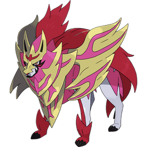 Zamazenta (Crowned) w wariancie shiny