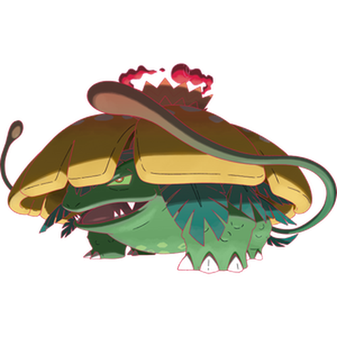 Venusaur (Gigantamax) w wariancie shiny