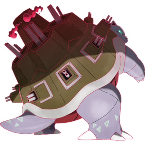 Blastoise (Gigantamax) w wariancie shiny