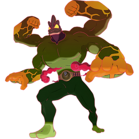 Machamp (Gigantamax) w wariancie shiny