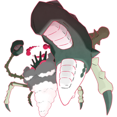 Kingler (Gigantamax) w wariancie shiny