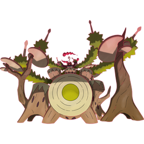 Rillaboom (Gigantamax) w wariancie shiny