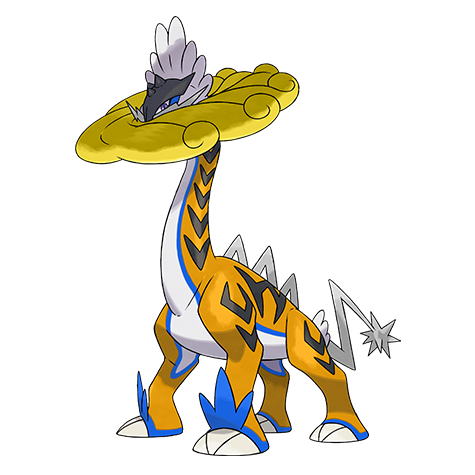 Raging Bolt w wariancie shiny