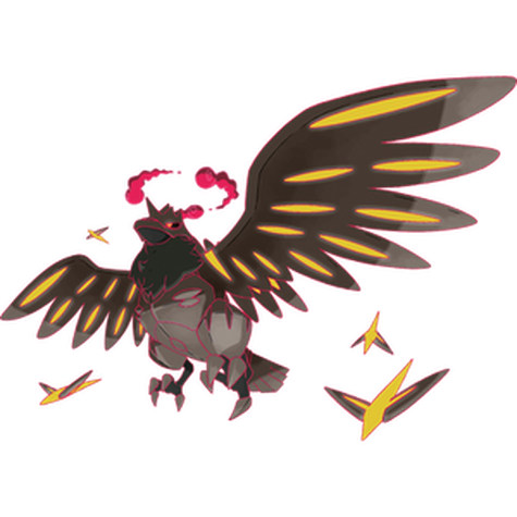 Corviknight (Gigantamax) w wariancie shiny