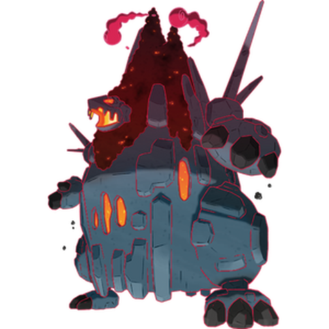 Coalossal (Gigantamax) w wariancie shiny