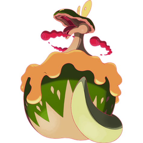 Appletun (Gigantamax) w wariancie shiny