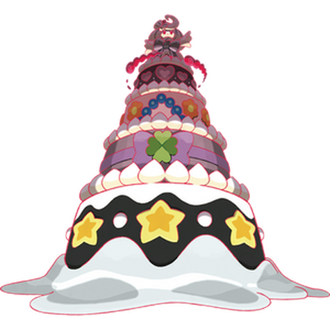 Alcremie (Gigantamax) w wariancie shiny