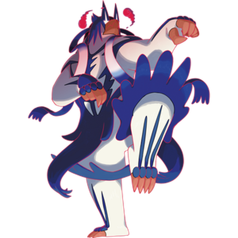 Urshifu (Rapid Strike Gigantamax) w wariancie shiny