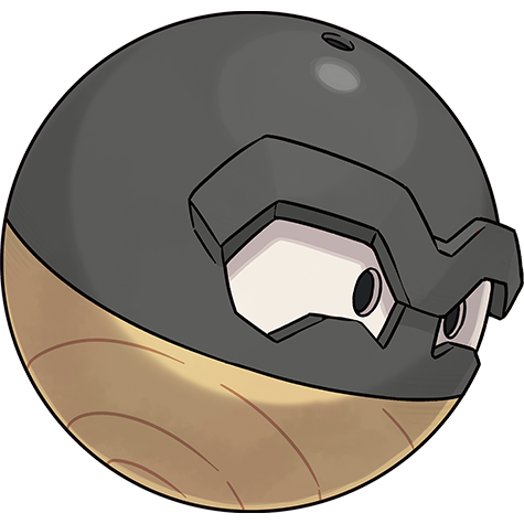Voltorb (z Hisui) w wariancie shiny