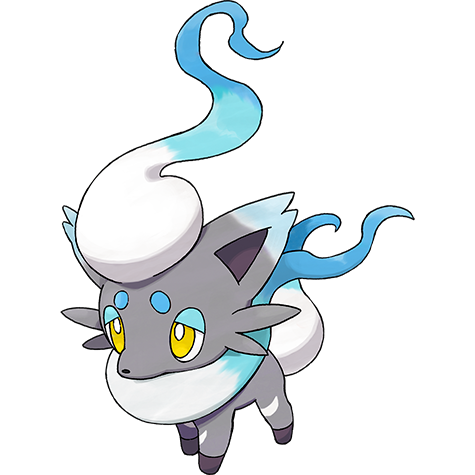 Zorua (z Hisui) w wariancie shiny