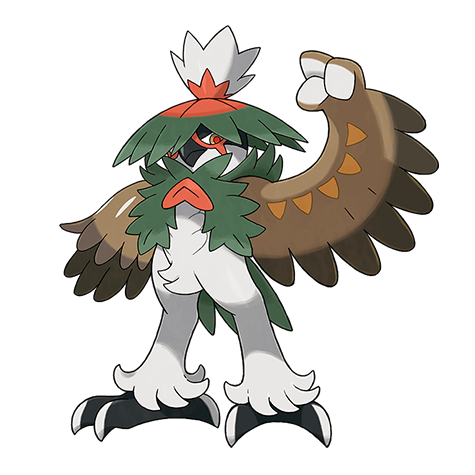 Decidueye (z Hisui) w wariancie shiny