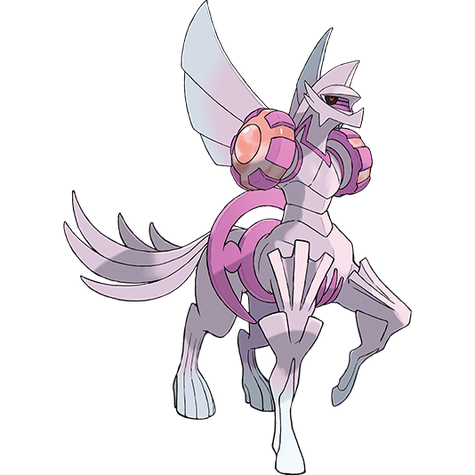 Palkia (forma Pierwotna) w wariancie shiny