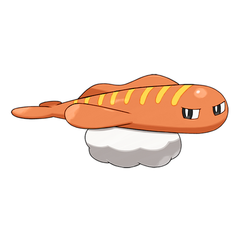 Tatsugiri (Stretchy) w wariancie shiny