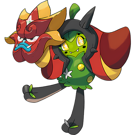 Ogerpon (Hearthflame Mask) w wariancie shiny