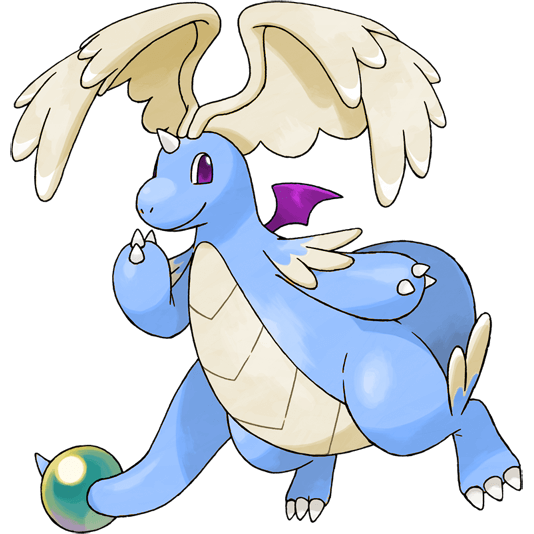 Dragonite (Mega) w wariancie shiny