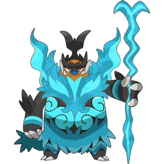 Emboar (Mega) w wariancie shiny