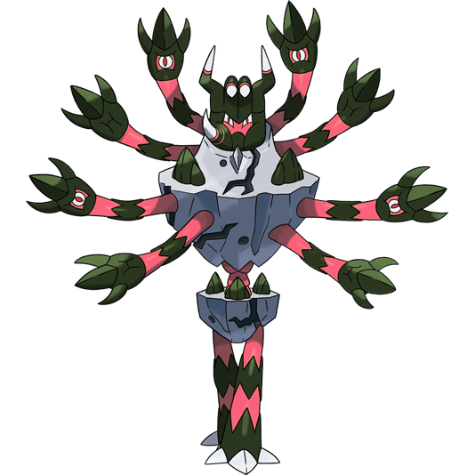 Barbaracle (Mega) w wariancie shiny