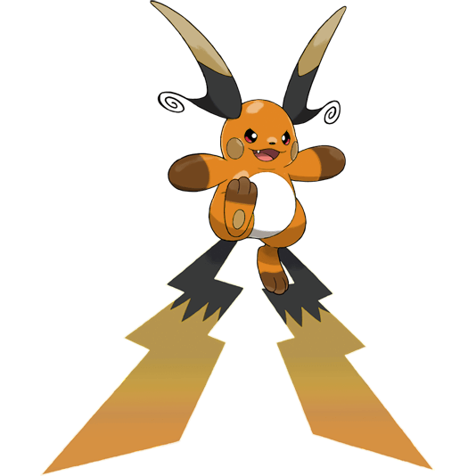 Raichu (Mega X) w wariancie shiny