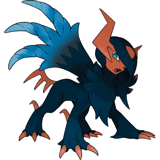 Absol (Mega Z) w wariancie shiny