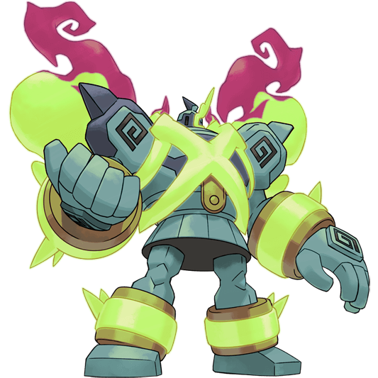 Golurk (Mega) w wariancie shiny