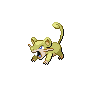 Rattata — mały pikselowy sprite w wariancie shiny